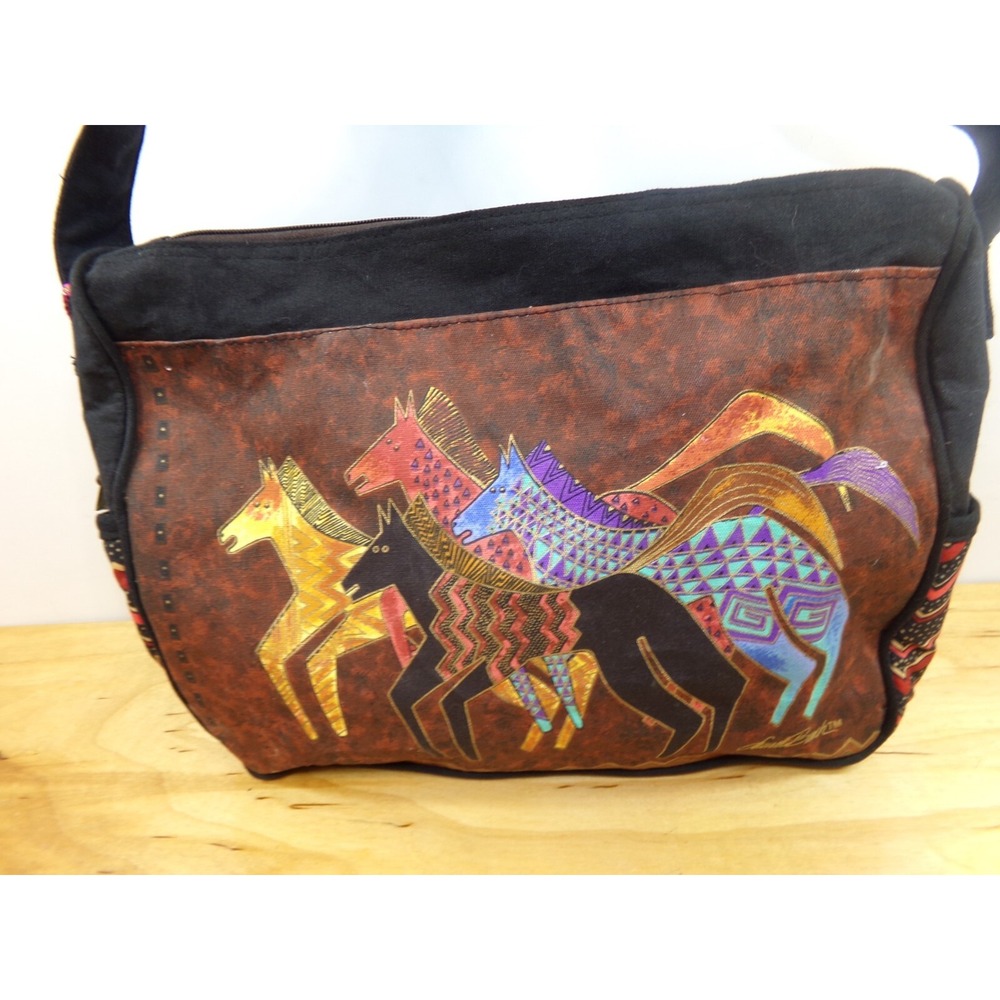 Artistic Horse Print Shoulder Bag - Picture 5 of 11